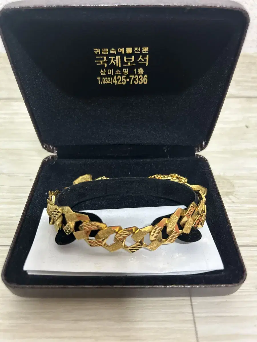 24k 10돈 광폭 팔찌